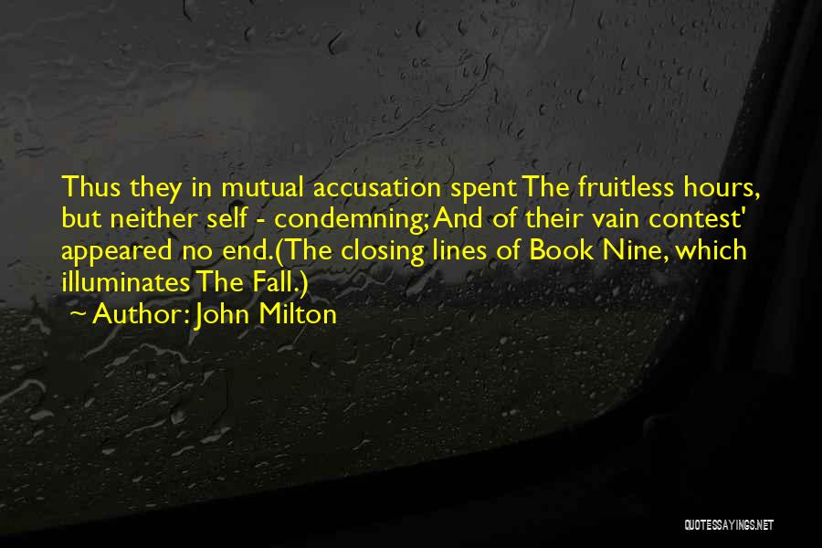 Closing The Book Quotes By John Milton