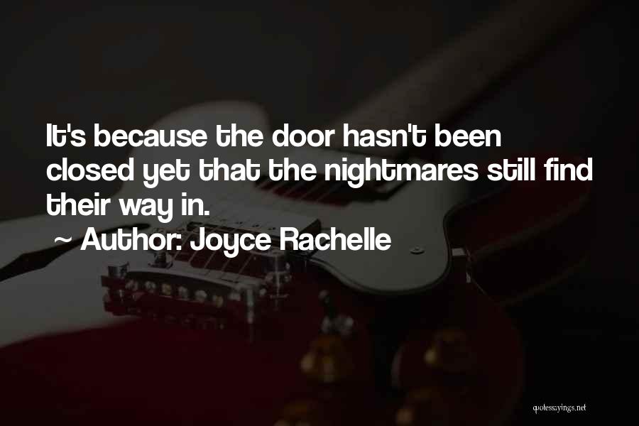 Closure Quotes By Joyce Rachelle