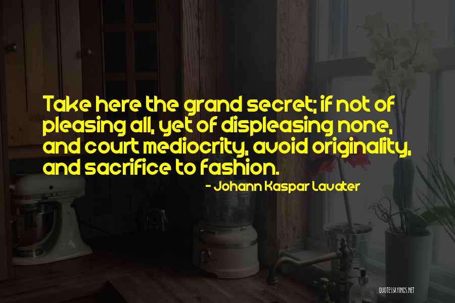 Clothes And Fashion Quotes By Johann Kaspar Lavater