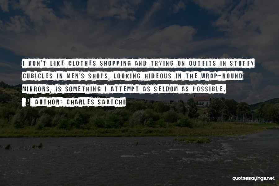 Clothes Shopping Quotes By Charles Saatchi