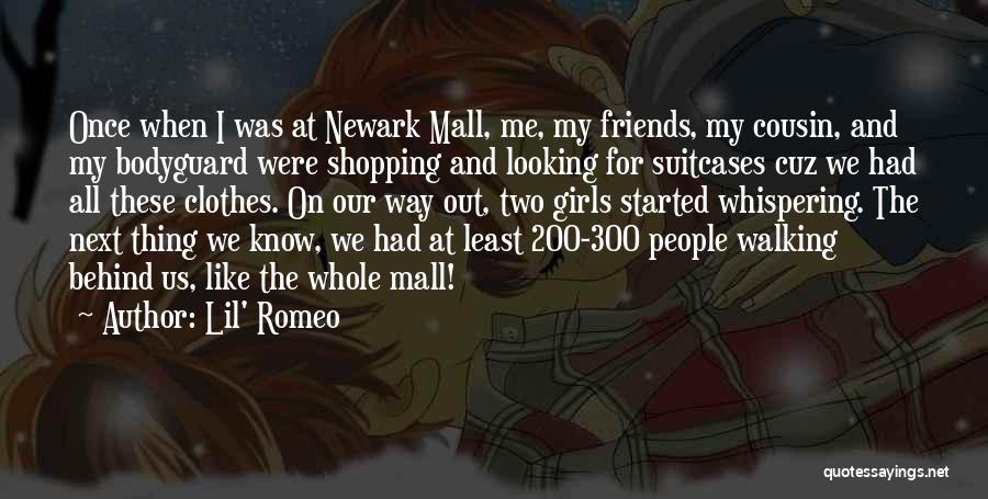 Clothes Shopping Quotes By Lil' Romeo