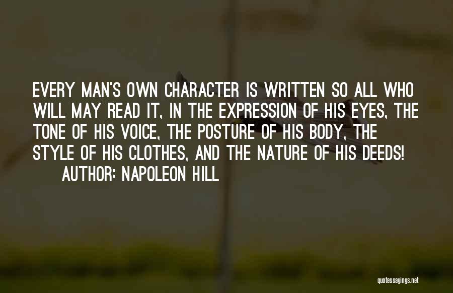 Clothes Style Quotes By Napoleon Hill