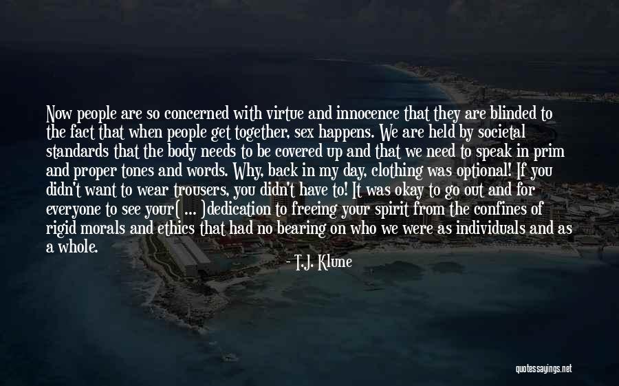 Clothing Optional Quotes By T.J. Klune Clothing Optional Quotes By T.J. Klune