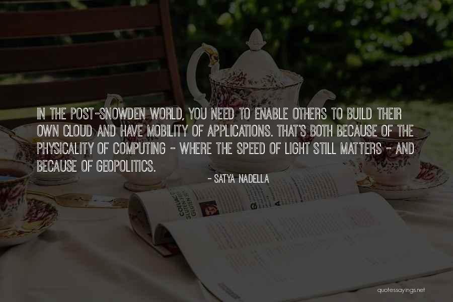 Cloud Computing Quotes By Satya Nadella Cloud Computing Quotes By Satya Nadella