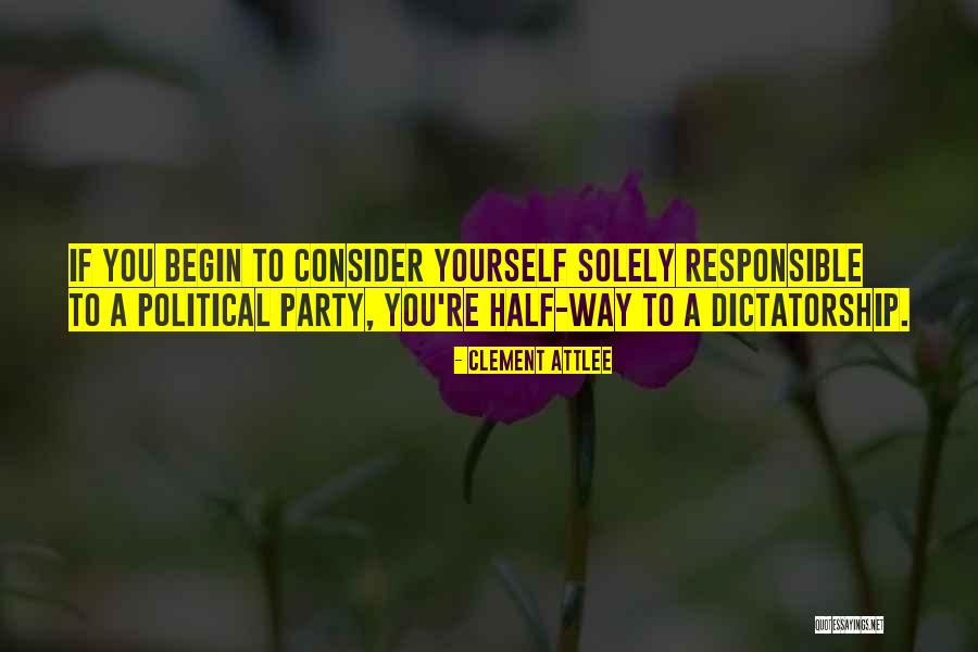 Cloudings Quotes By Clement Attlee Cloudings Quotes By Clement Attlee