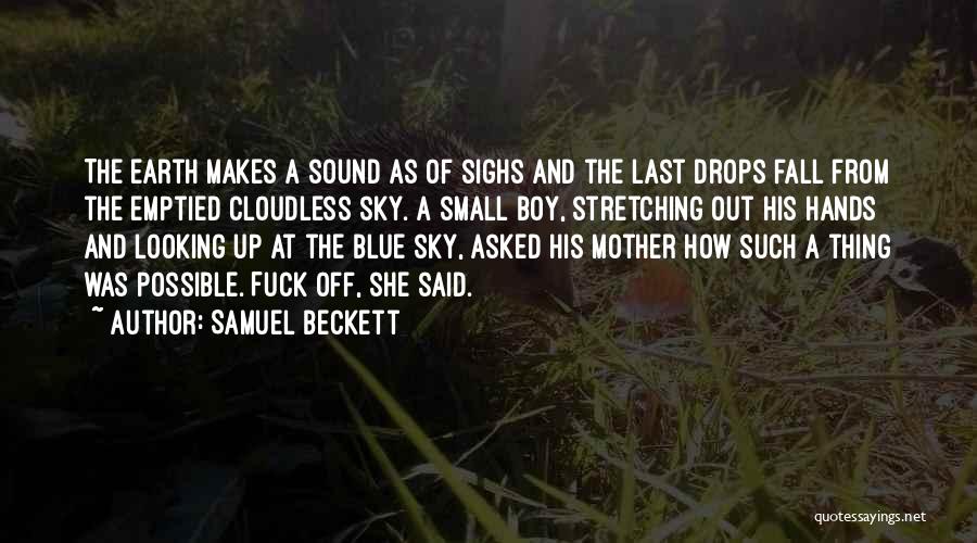 Cloudless Sky Quotes By Samuel Beckett