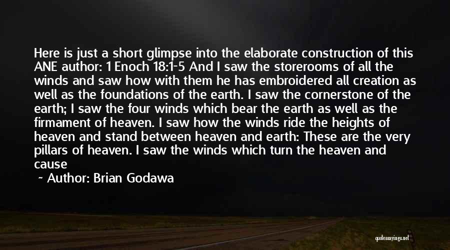 Clouds Above Quotes By Brian Godawa
