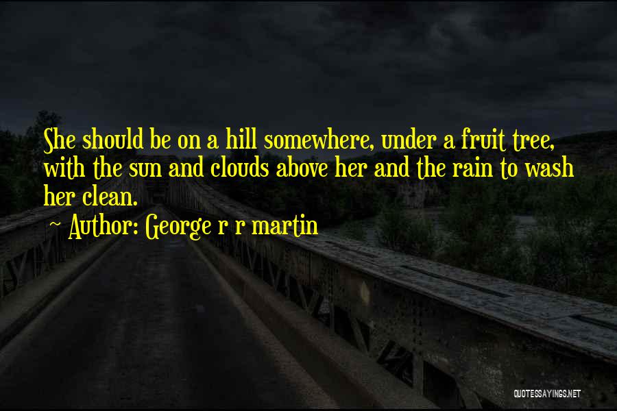 Clouds Above Quotes By George R R Martin