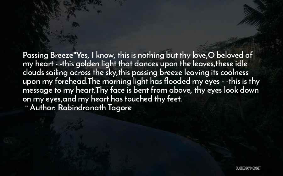 Clouds Above Quotes By Rabindranath Tagore