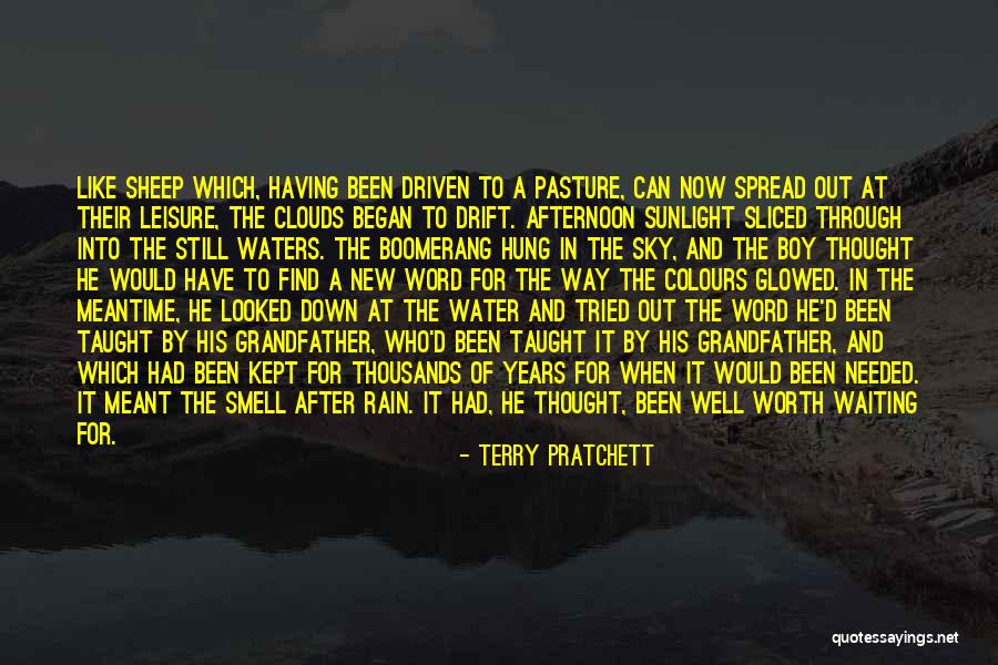 Clouds After Rain Quotes By Terry Pratchett