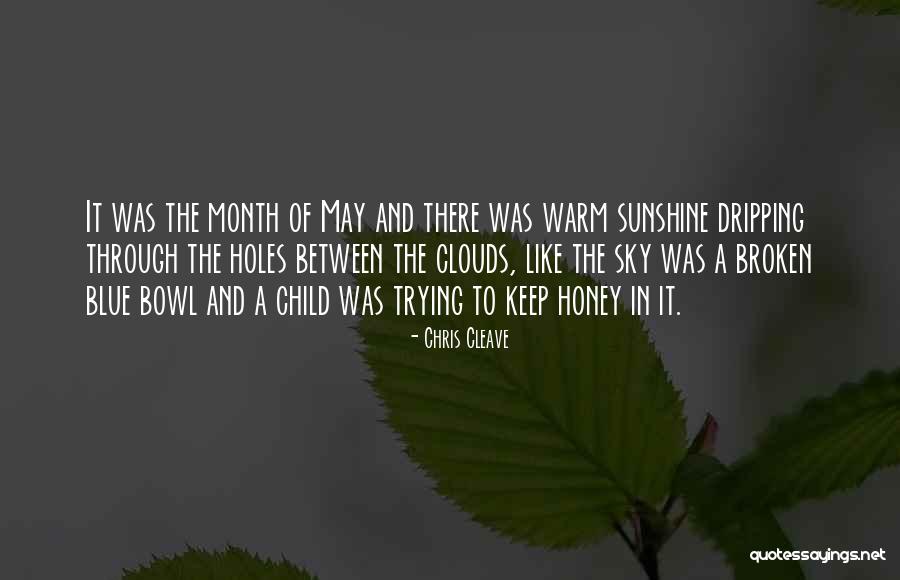 Clouds And Blue Sky Quotes By Chris Cleave