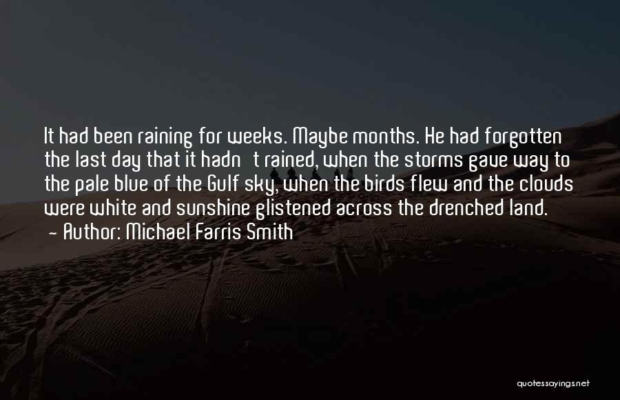 Clouds And Blue Sky Quotes By Michael Farris Smith