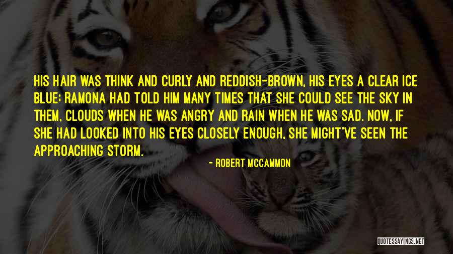 Clouds And Blue Sky Quotes By Robert McCammon