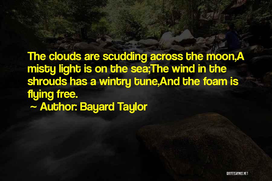 Clouds And Flying Quotes By Bayard Taylor