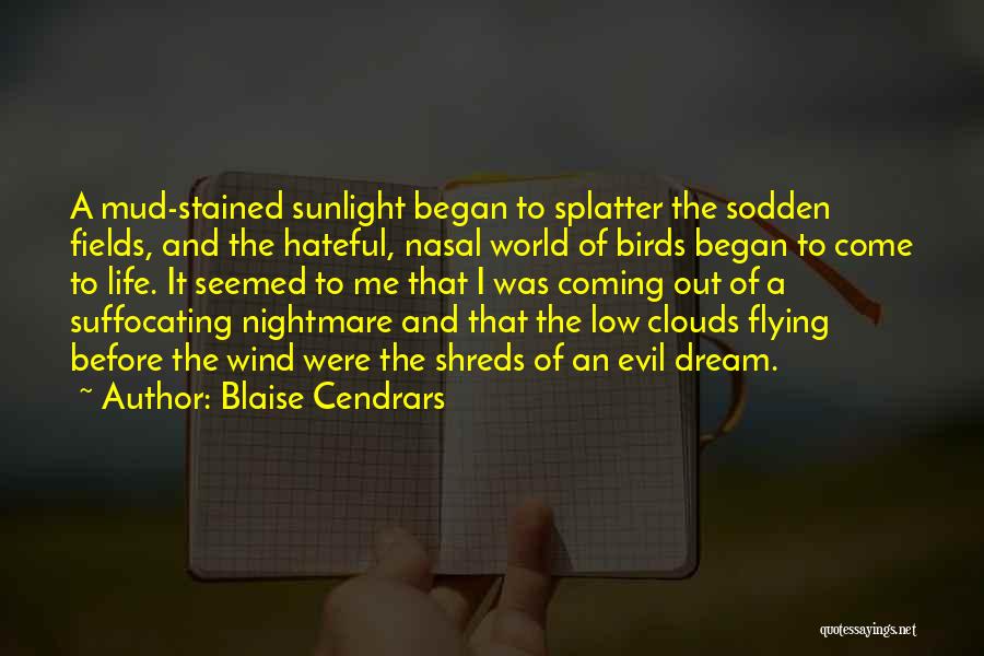 Clouds And Flying Quotes By Blaise Cendrars