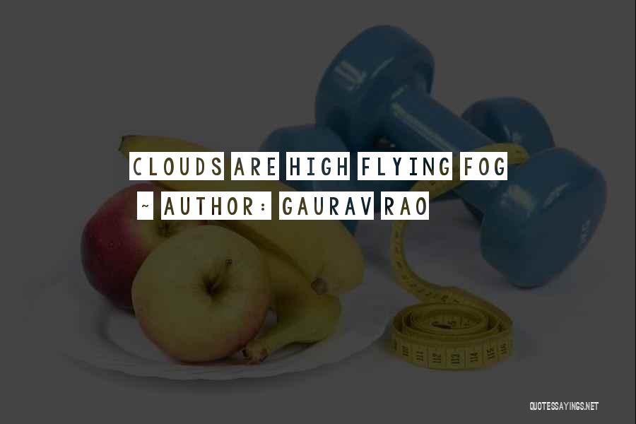 Clouds And Flying Quotes By Gaurav Rao