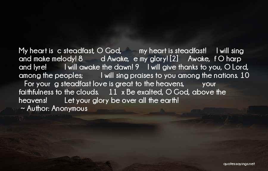 Clouds And God Quotes By Anonymous