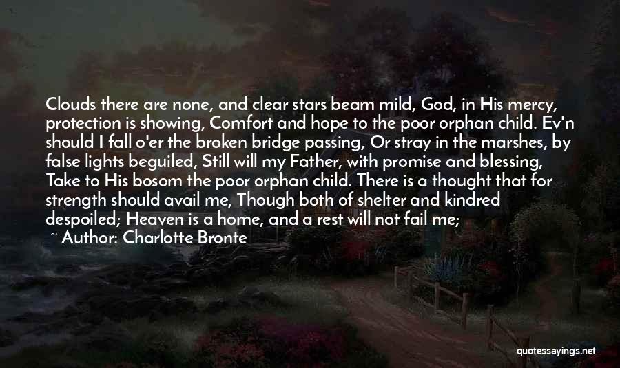 Clouds And God Quotes By Charlotte Bronte