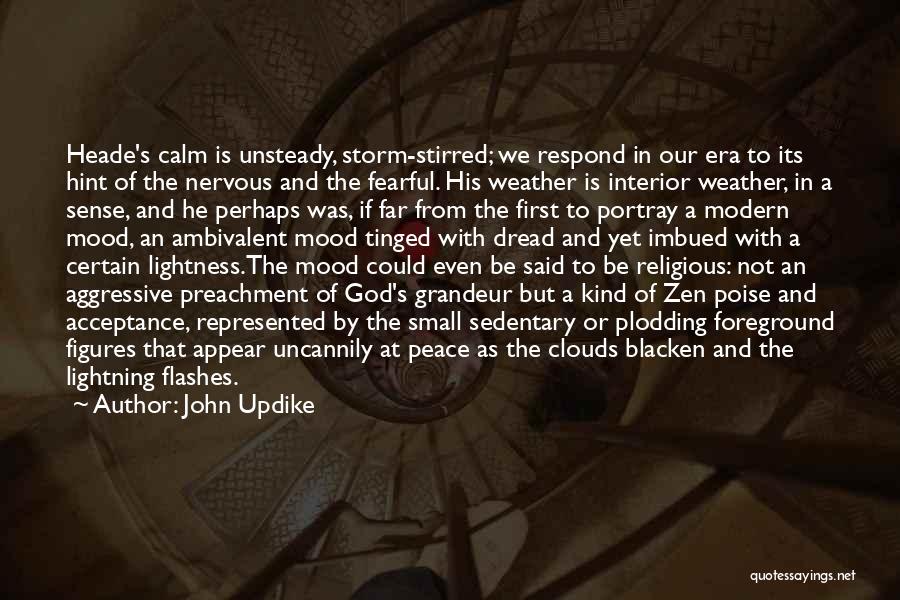 Clouds And God Quotes By John Updike