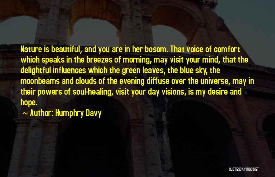 Clouds And Nature Quotes By Humphry Davy