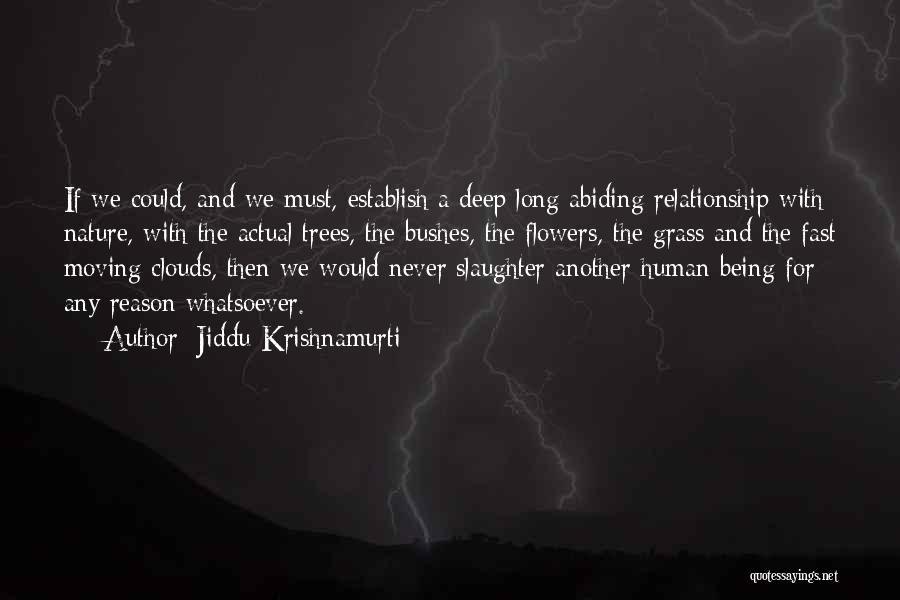 Clouds And Nature Quotes By Jiddu Krishnamurti
