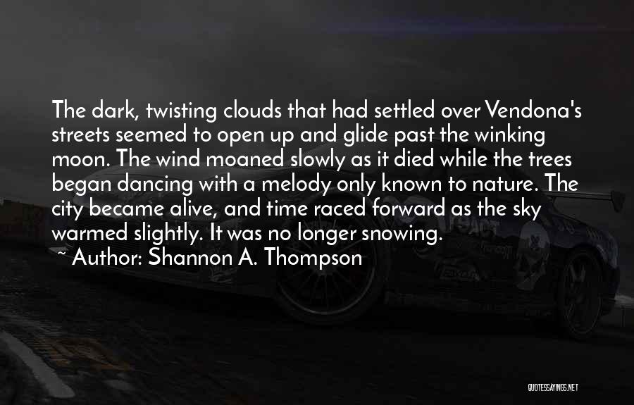 Clouds And Nature Quotes By Shannon A. Thompson