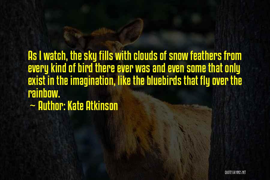 Clouds And Rainbow Quotes By Kate Atkinson