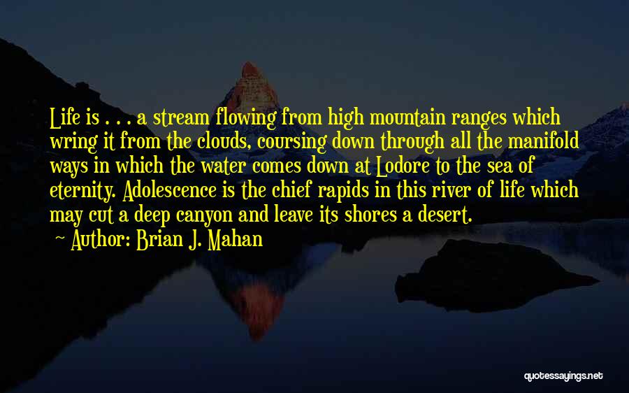 Clouds And Sea Quotes By Brian J. Mahan