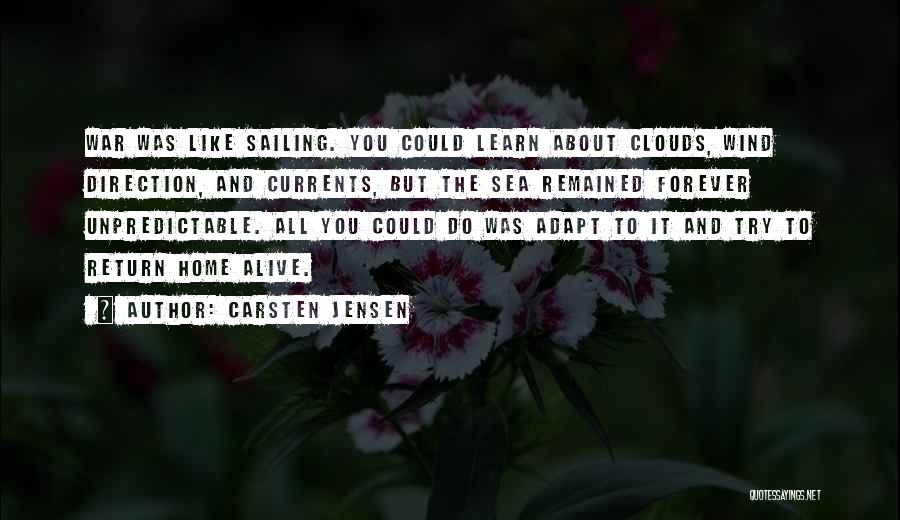 Clouds And Sea Quotes By Carsten Jensen