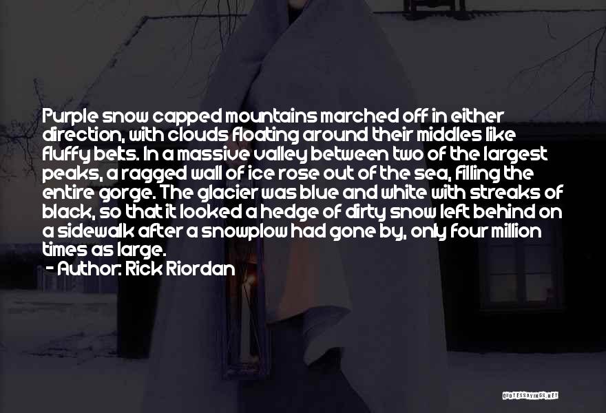 Clouds And Sea Quotes By Rick Riordan