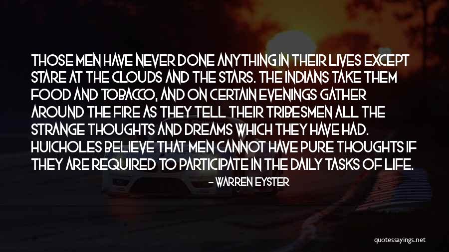 Clouds And Stars Quotes By Warren Eyster