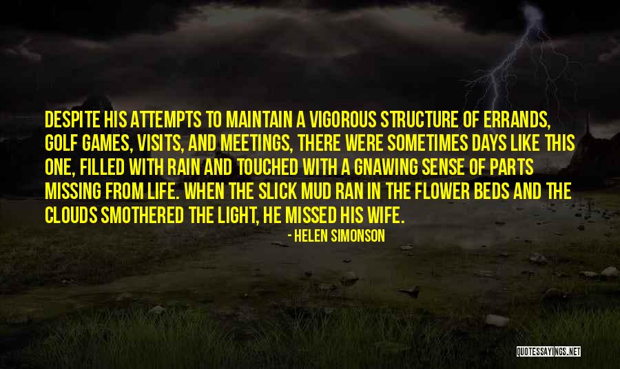 Clouds With Rain Quotes By Helen Simonson Clouds With Rain Quotes By Helen Simonson