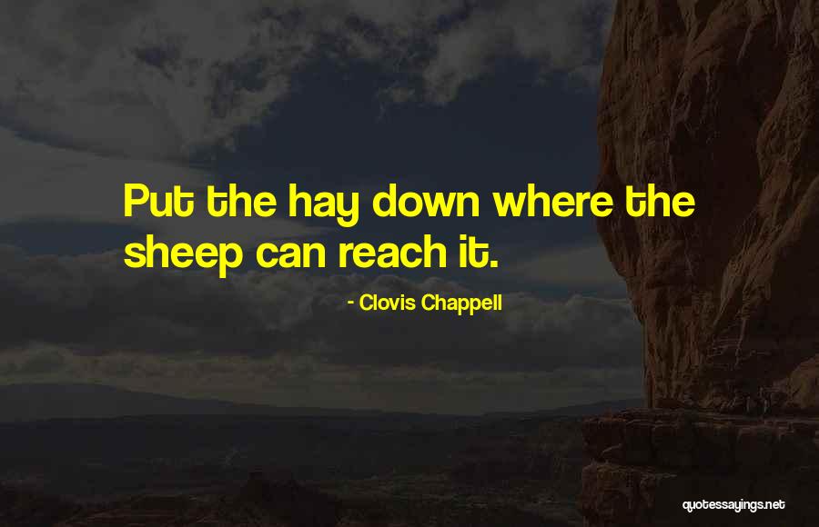 Clovis Chappell Quotes 221238 Clovis Chappell Quotes 221238