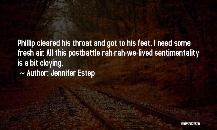 Cloying Quotes By Jennifer Estep