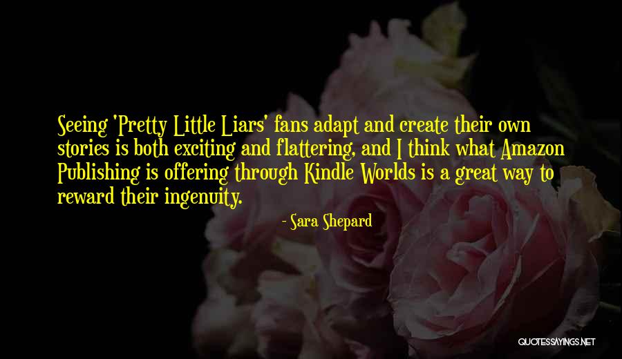 Cloying Victory Quotes By Sara Shepard Cloying Victory Quotes By Sara Shepard