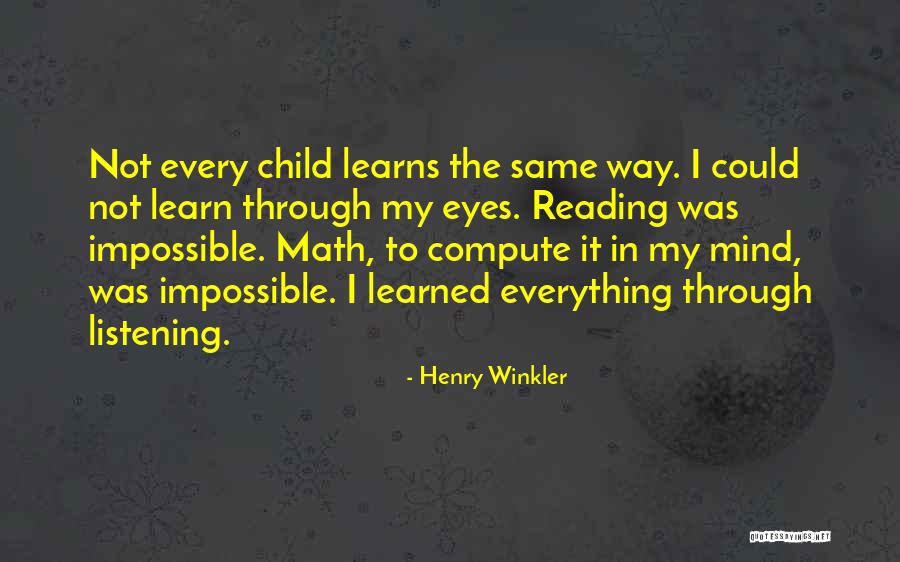 Clubistiano Quotes By Henry Winkler