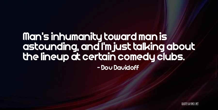 Clubs Quotes By Dov Davidoff