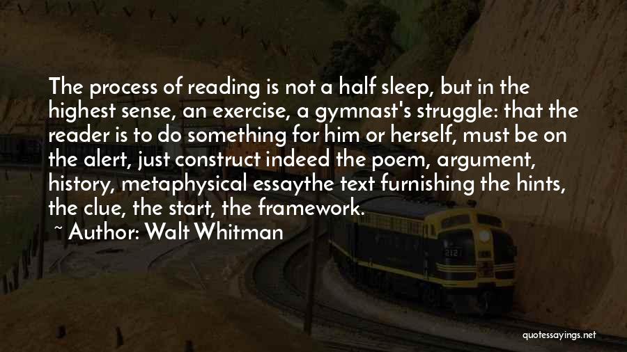 Clue Quotes By Walt Whitman