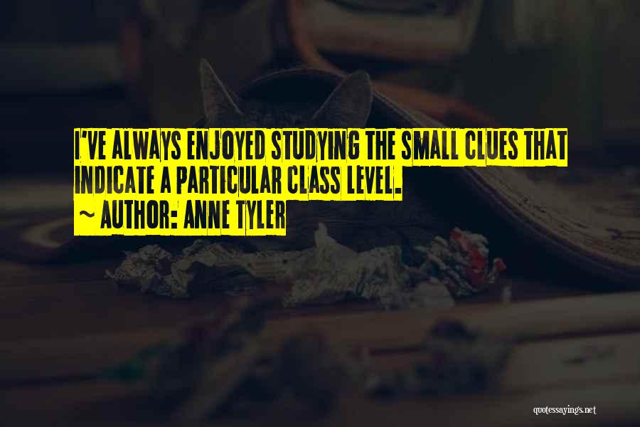Clues Quotes By Anne Tyler