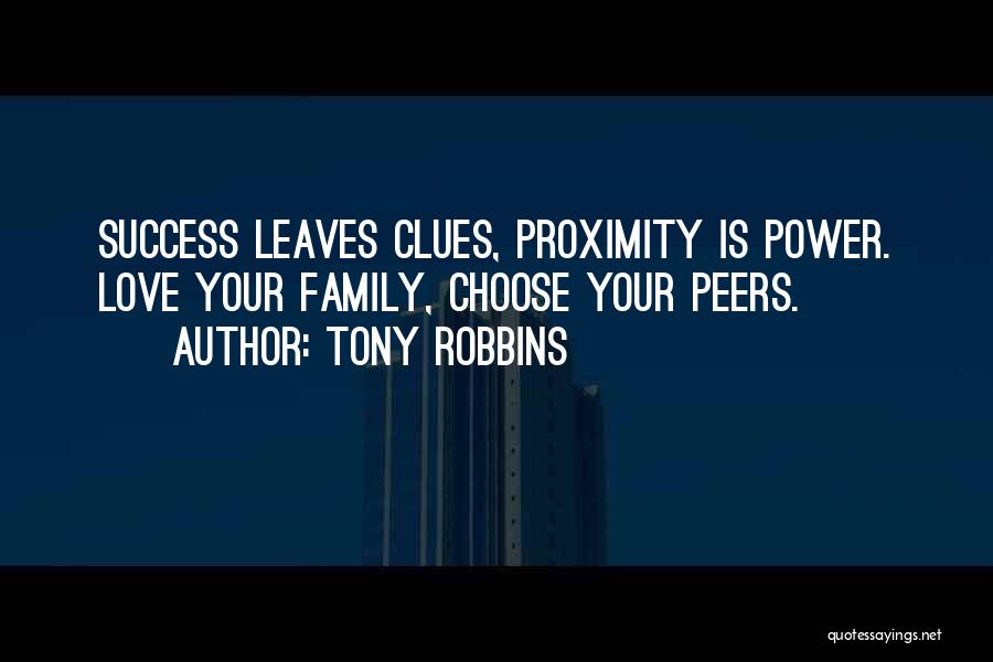 Clues Quotes By Tony Robbins