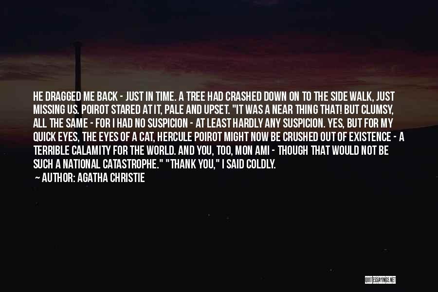 Clumsy Me Quotes By Agatha Christie