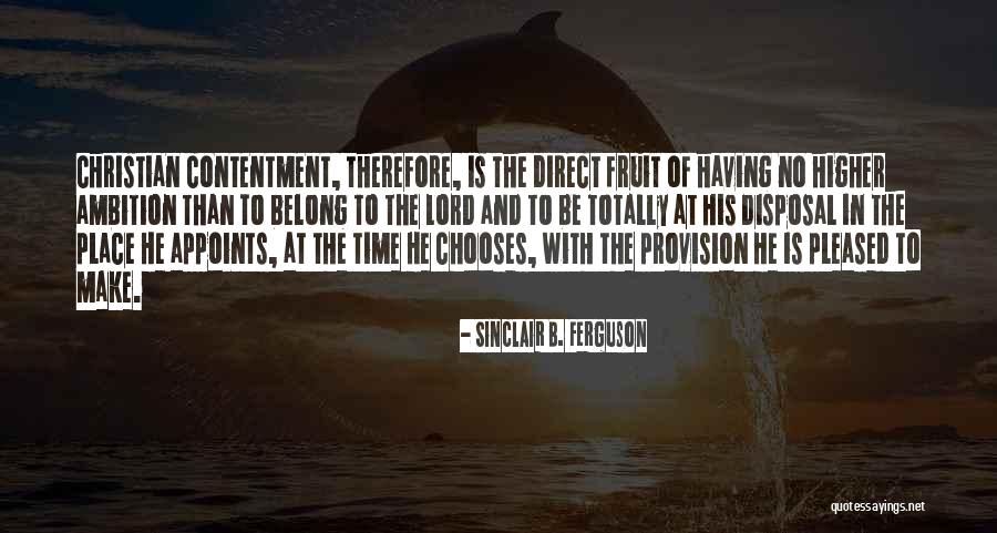 Clutterbuck Capital Management Quotes By Sinclair B. Ferguson Clutterbuck Capital Management Quotes By Sinclair B. Ferguson