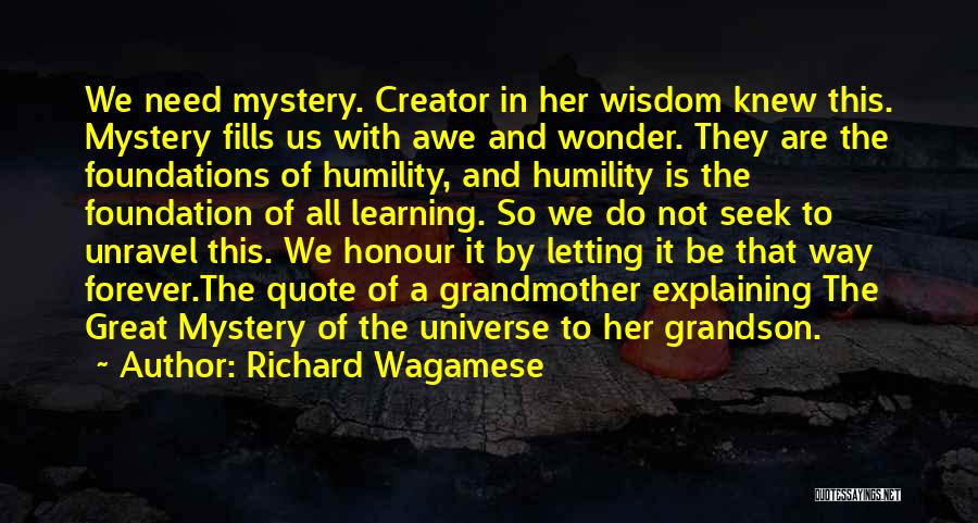 Co Creator Quotes By Richard Wagamese