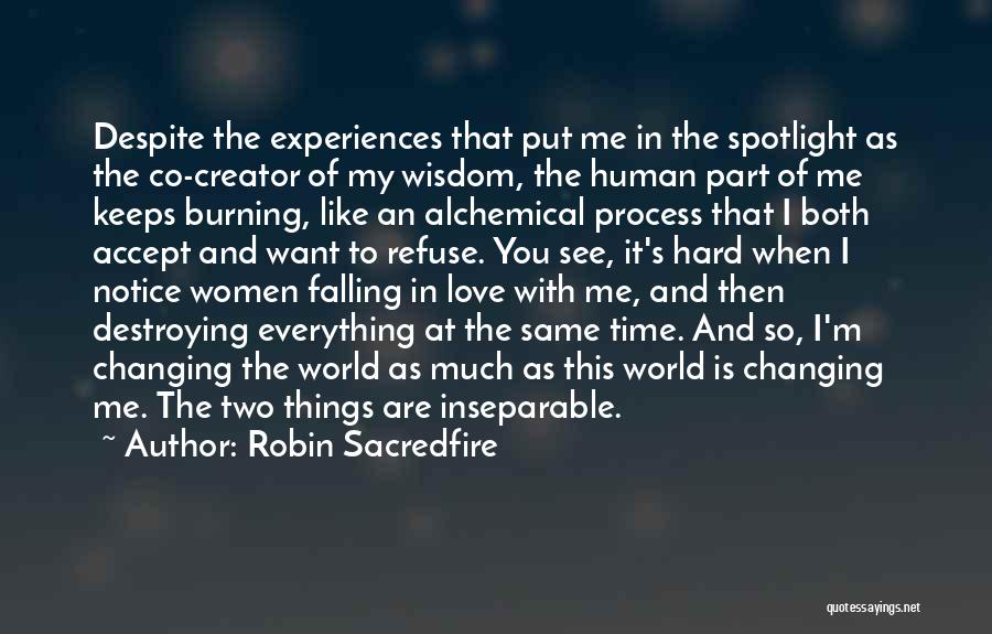 Co Creator Quotes By Robin Sacredfire