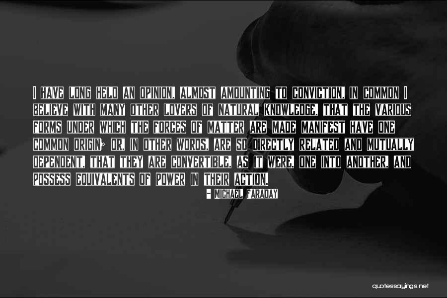 Co Dependent Quotes By Michael Faraday Co Dependent Quotes By Michael Faraday
