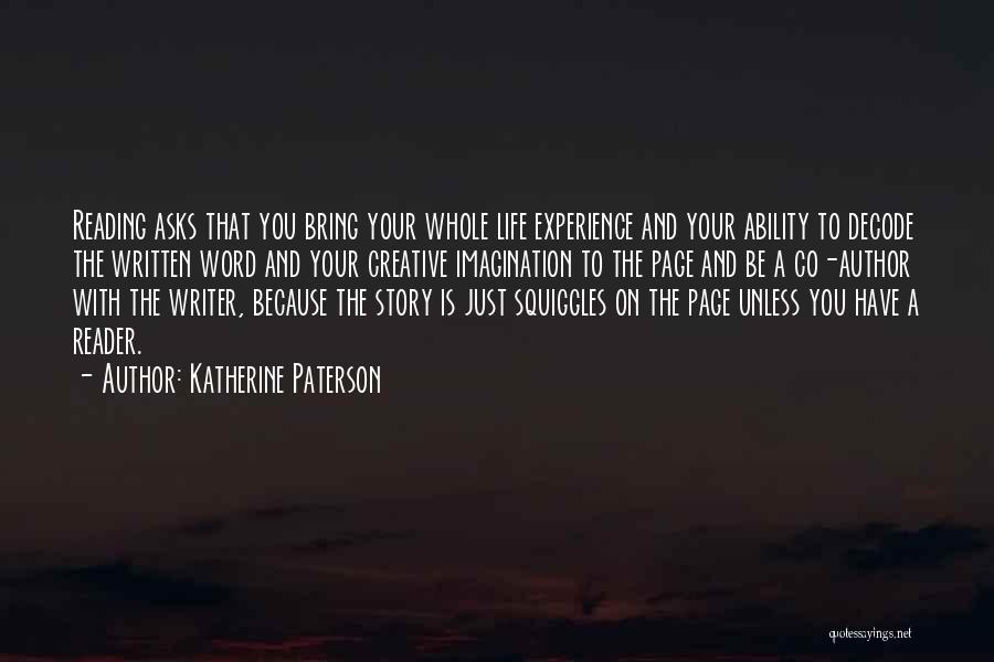 Co-design Quotes By Katherine Paterson