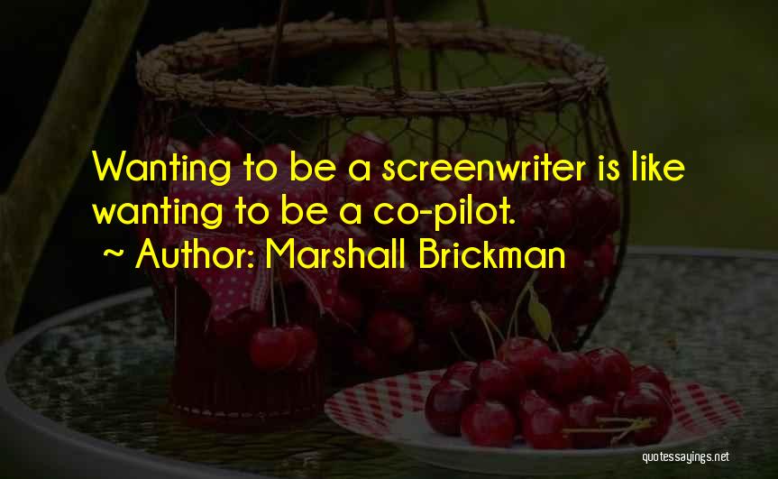 Co-design Quotes By Marshall Brickman