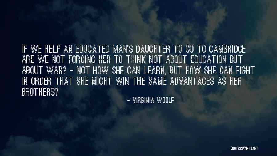 Co Education Advantages Quotes By Virginia Woolf