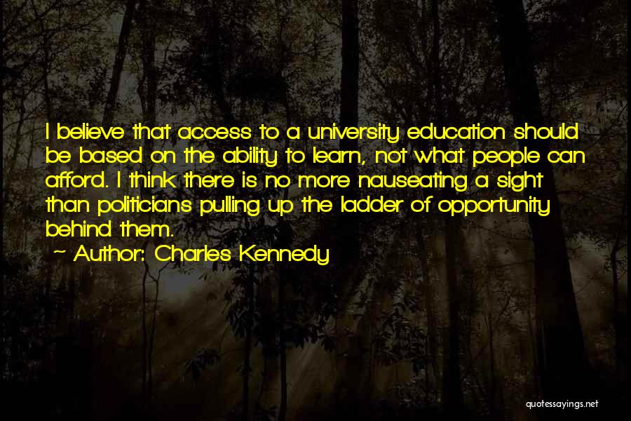 Co Education Quotes By Charles Kennedy