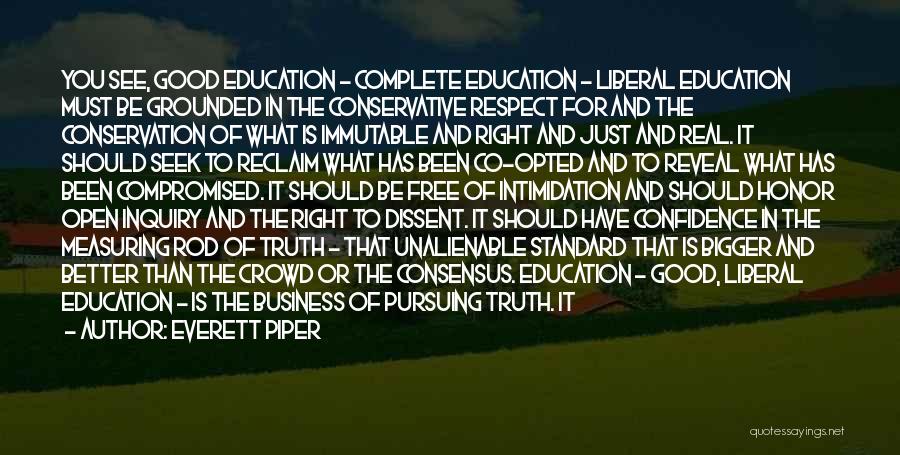 Co Education Quotes By Everett Piper